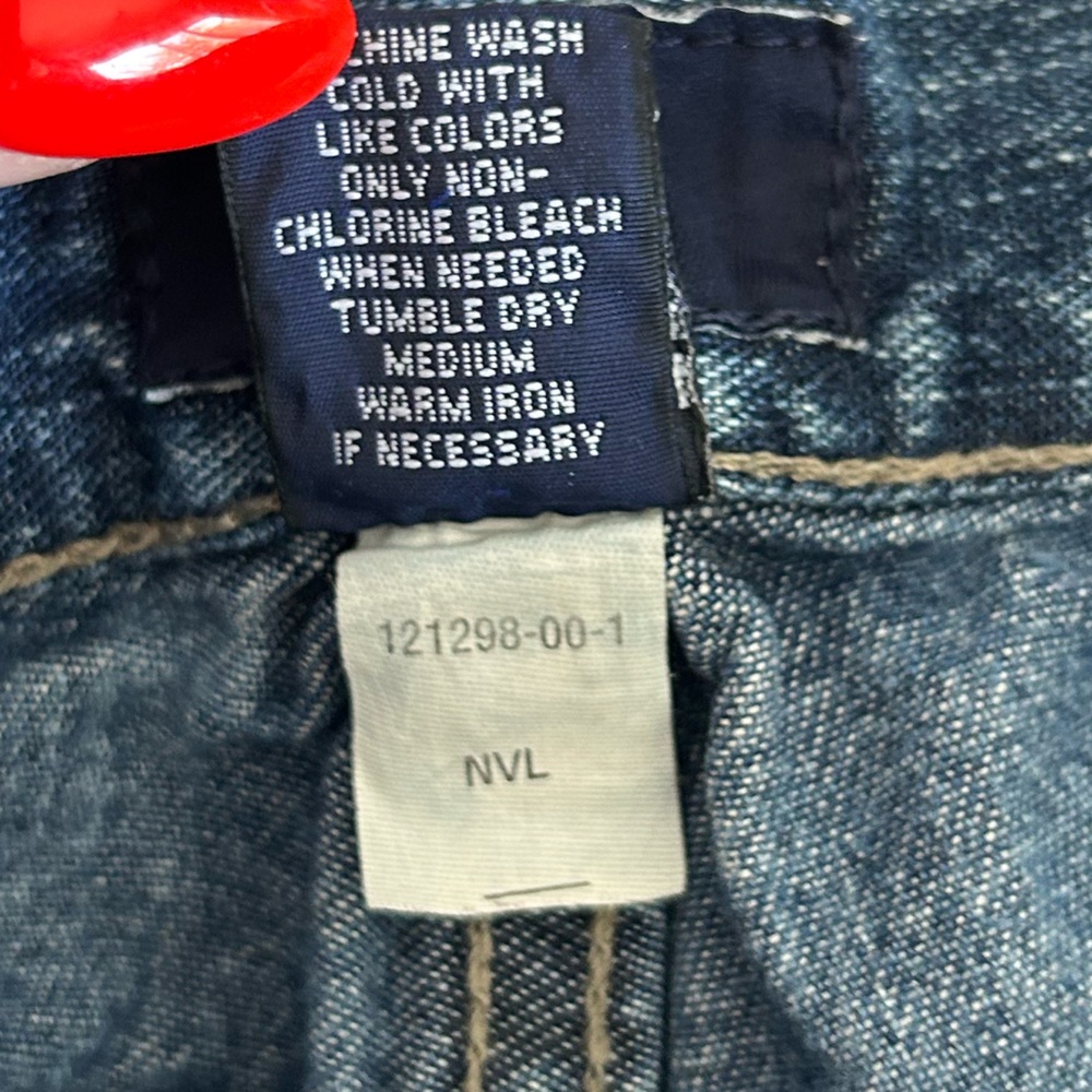 Y2K Gap Size 2 Classic Blue Denim Women's Shorts - Picture 3 of 6